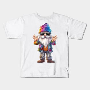 Hippie Gnome #7 Kids T-Shirt